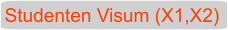 China Studenten Visum (X1,X2)